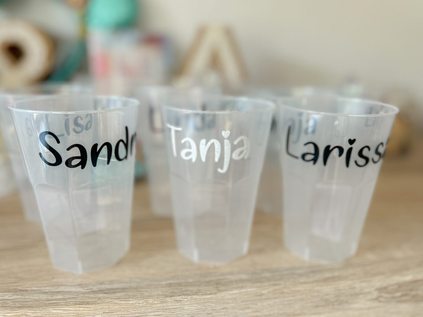 Coaroly JGA Becher Set - 12 Stück Bride Cups Für Junggesellinnenabschied